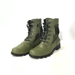 Sorel Youth Girls 3 Emelie Conquest Green Camo Boots Very